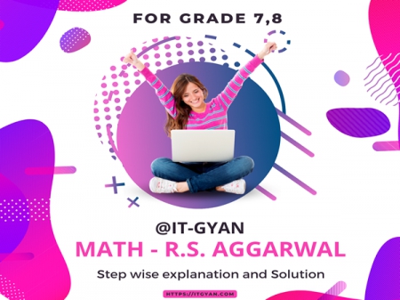 Math Grade 7 R.S Aggarwal